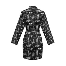 Load image into Gallery viewer, Ranch Life Women's Belted Satin Feel Dressing Lounge Robe