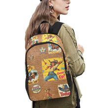 Load image into Gallery viewer, Vintage Cowgirl Collage Backpack