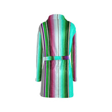 Load image into Gallery viewer, Turquoise Serape Women's Western Bath Robe