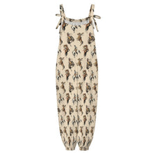 Load image into Gallery viewer, Baha Ranch Vintage Cowgirl Relaxed Fit Overalls Jumpsuit