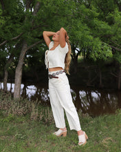 Load image into Gallery viewer, The Georgia Denim Pant Set-Extra Small