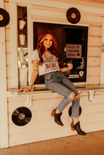 Load image into Gallery viewer, Getting Star Spangled Hammered Graphic Tee