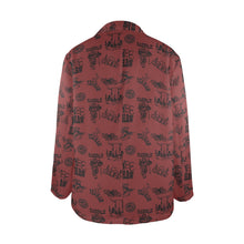 Load image into Gallery viewer, Burgandy Cowboy Women's Western Blazer