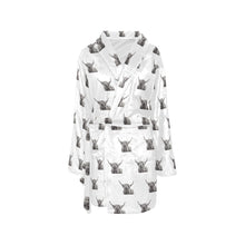 Load image into Gallery viewer, Silly Highland Cow Women's Western Bath Robe