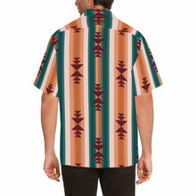 Load image into Gallery viewer, Cocoa Aztec Men's Western Camp Shirt