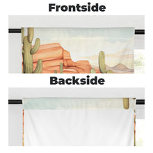 Load image into Gallery viewer, Watercolor Desert Curtains 28"x40" (2-Piece) Made in America