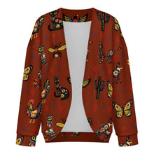 Load image into Gallery viewer, Colores de Mexico Talavera Floral Animals Drop Shoulder Cardigan