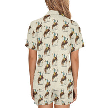 Load image into Gallery viewer, Vintage Rodeo Cowboy Women's Western Pajama Set