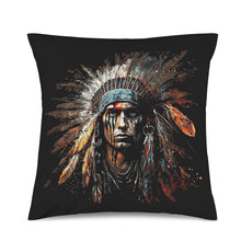 Load image into Gallery viewer, Baha Ranch Painted Native Velvety Soft Pillow Case Made in America