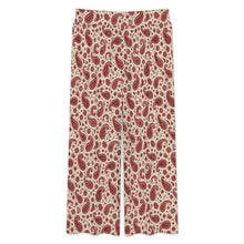 Load image into Gallery viewer, Baha Ranch Cream with Red Paisley Bandana Wide Leg Pants