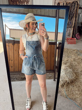 Load image into Gallery viewer, The Durango Denim Romper EXTRA SMALL