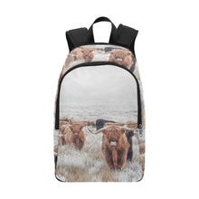 Load image into Gallery viewer, Highland Cow Herd Backpack