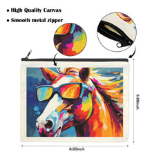 Load image into Gallery viewer, Baha Ranch Cool Horse Cosmetic Bag Pack of 5 Made in America