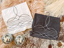 Load image into Gallery viewer, Boot Stitch - Graphic Top