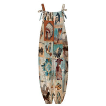 Load image into Gallery viewer, Baha Ranch Bohemian Dreams Overalls Jumpsuit