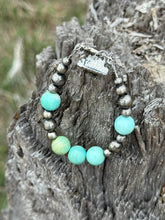 Load image into Gallery viewer, Turquoise Trailblazer Beaded Bracelet