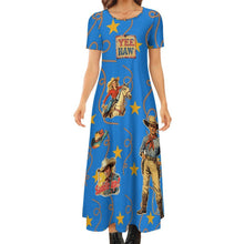 Load image into Gallery viewer, Vintage Cowgirl Western Dress