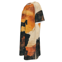 Load image into Gallery viewer, Baha Ranch Canyon Mustang T Shirt Dress or Sleep Shirt