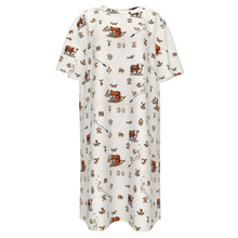 Load image into Gallery viewer, Baha Ranch Hereford Brands Western T Shirt Dress or Sleep Shirt