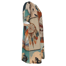 Load image into Gallery viewer, Baha Ranch Bohemian Dreams T Shirt Dress or Sleep Shirt