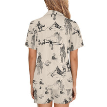 Load image into Gallery viewer, Cowboy Ranch Women's Western Pajama Set