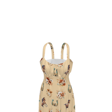 Load image into Gallery viewer, Baha Ranch Floral Horse Western Country Girl High Waist Sun Dress