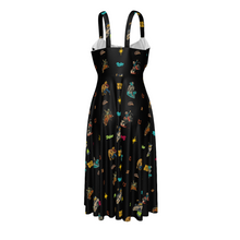 Load image into Gallery viewer, Baha Ranch The Last Roundup Country Western Prairie Dress in black