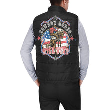 Load image into Gallery viewer, Cowboy Rodeo Patriot Men's Puffy Vest