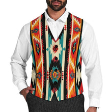 Load image into Gallery viewer, Baha Ranch Southwestern Aztec Men's Sleeveless Suit Vest