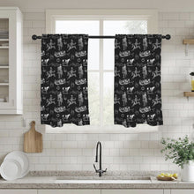 Load image into Gallery viewer, Ranch Life Window Curtains 28"x40" (2-Piece) Made in America