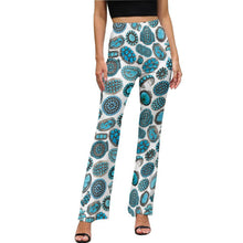 Load image into Gallery viewer, All Turquoise Flare Pants
