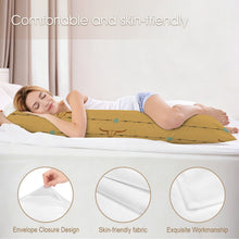Load image into Gallery viewer, Baha Ranch Barbwire Longhorn Body Pillow Made in America