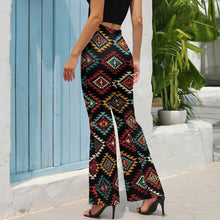 Load image into Gallery viewer, Colorful Aztec Flare Pants