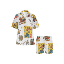 Load image into Gallery viewer, Vintage Cowgirl Collage Pajama Set