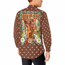 Load image into Gallery viewer, Cowgirl Says God Bless Western Button Up Shirt
