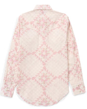 Load image into Gallery viewer, The Cowboygirl Blossom Pink Quilt Granddaddy Snap Shirt