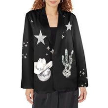 Load image into Gallery viewer, Baha Ranch Rhinestone Cowgirl Yeehaw Blazer