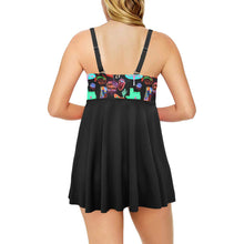 Load image into Gallery viewer, Neon Rodeo Swim Dress & Shorts Set