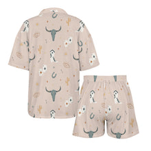 Load image into Gallery viewer, Baha Ranch Bulls & Boots Women's Pajama Set Made in America