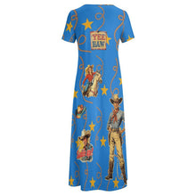 Load image into Gallery viewer, Vintage Cowgirl Western Dress