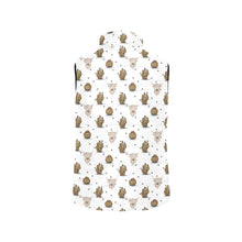 Load image into Gallery viewer, Cactus and Highland Cow Puffy Vest
