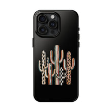 Load image into Gallery viewer, Boho Cactus Trio Phone Case | Tough Phone Case