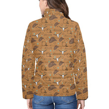 Load image into Gallery viewer, All Western Women's Puffy Bomber Jacket