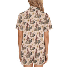 Load image into Gallery viewer, Desert Bison Women's Western Pajama Set