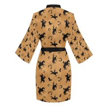 Load image into Gallery viewer, Lucky Western Women's Lounge Kimono Robe