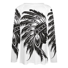 Load image into Gallery viewer, Baha Ranch Western Print Long Sleeve top