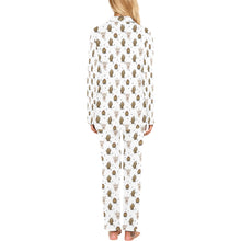Load image into Gallery viewer, Cactus and Highland Cow Women's Western Pajama Set