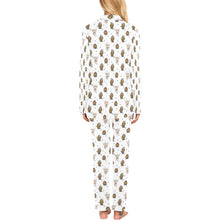 Load image into Gallery viewer, Cactus and Highland Cow Women's Western Pajama Set