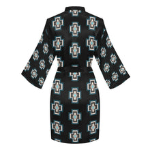 Load image into Gallery viewer, Southwestern Cross Women's Lounge Kimono Robe