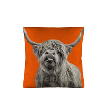 Load image into Gallery viewer, Silly HIghland Throw Pillow Case Made in America